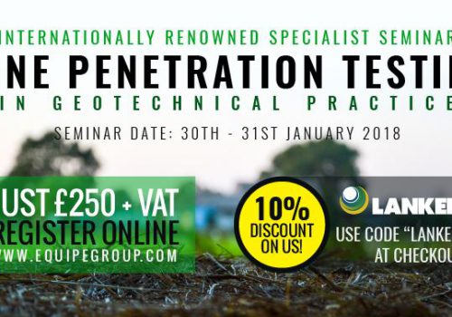 Joe Hobbs speaking at CPT in Geotechnical Practice seminar